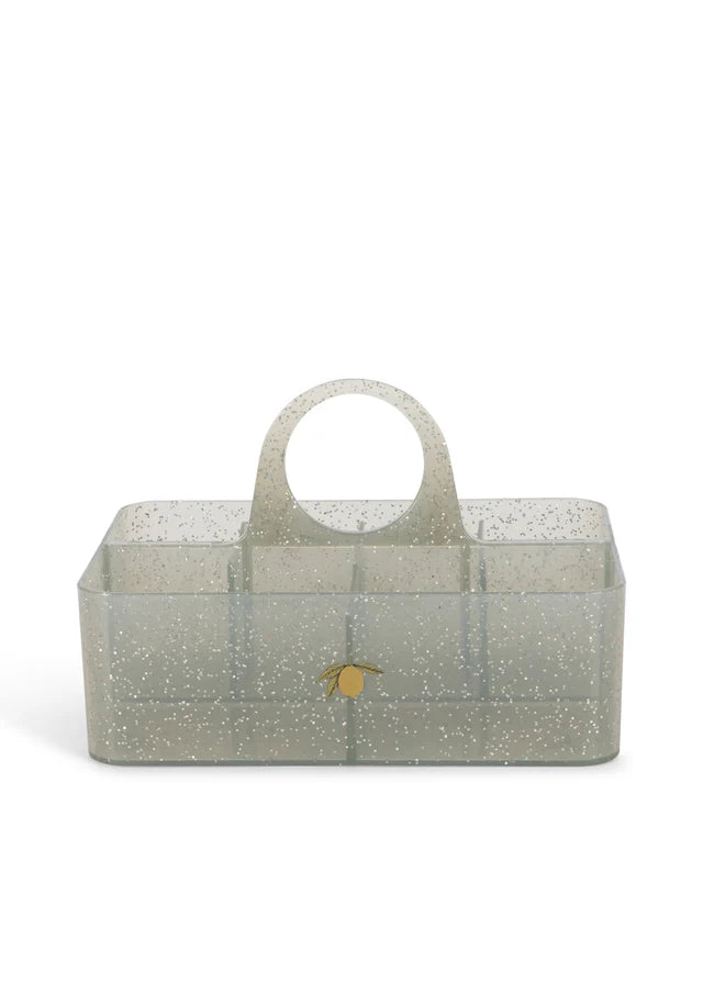 Konges Slojd - Glitter Storage Organizer Zitrone