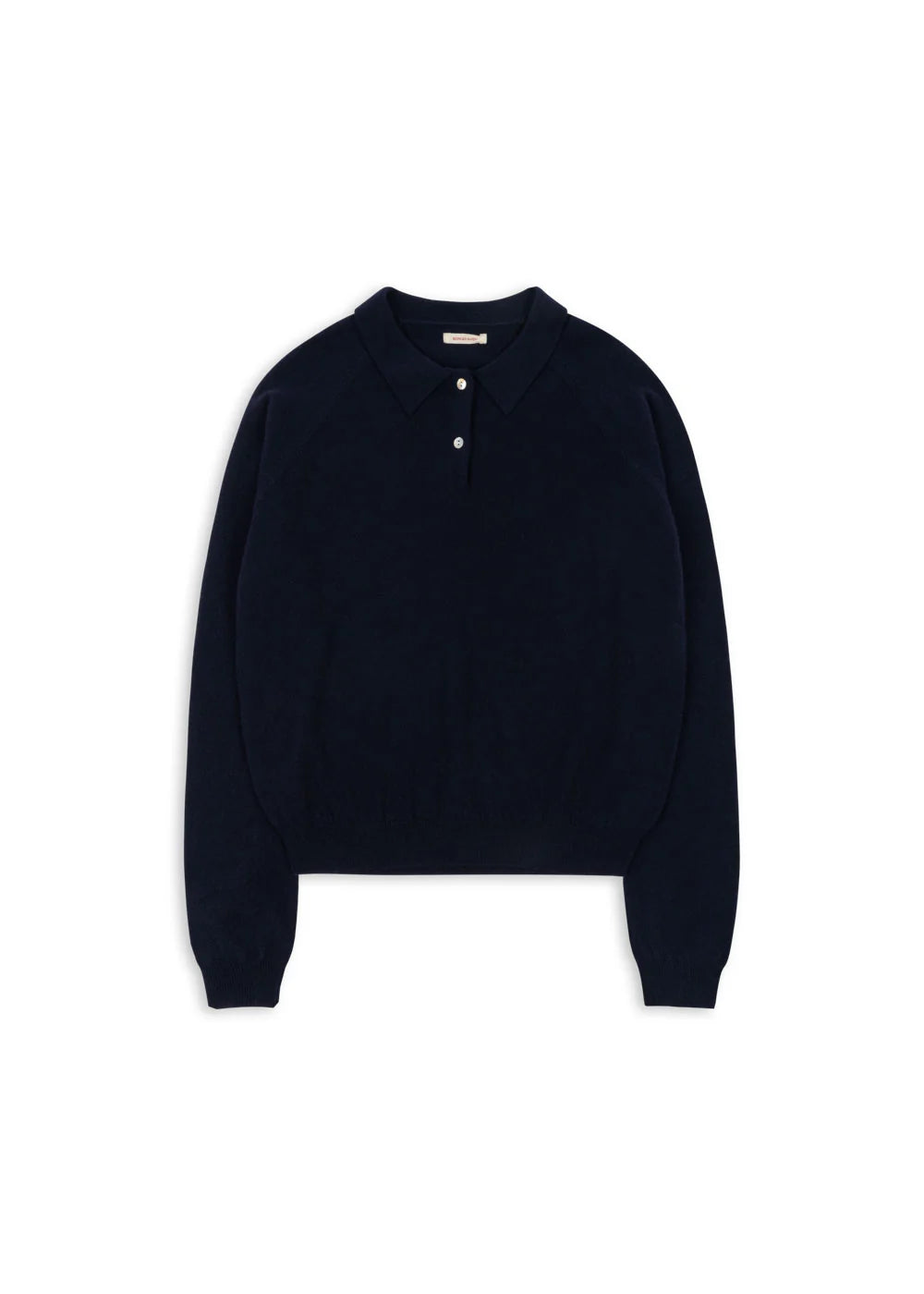Konges Slojd - Basi Polo MOM Strickpullover in Dunkelblau