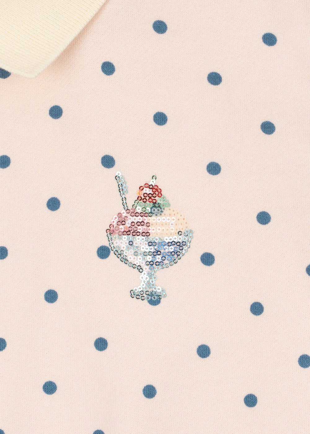 Konges Sløjd- Spotty klassischen Polo mit Punkten ais 100 % Biobaumwolle