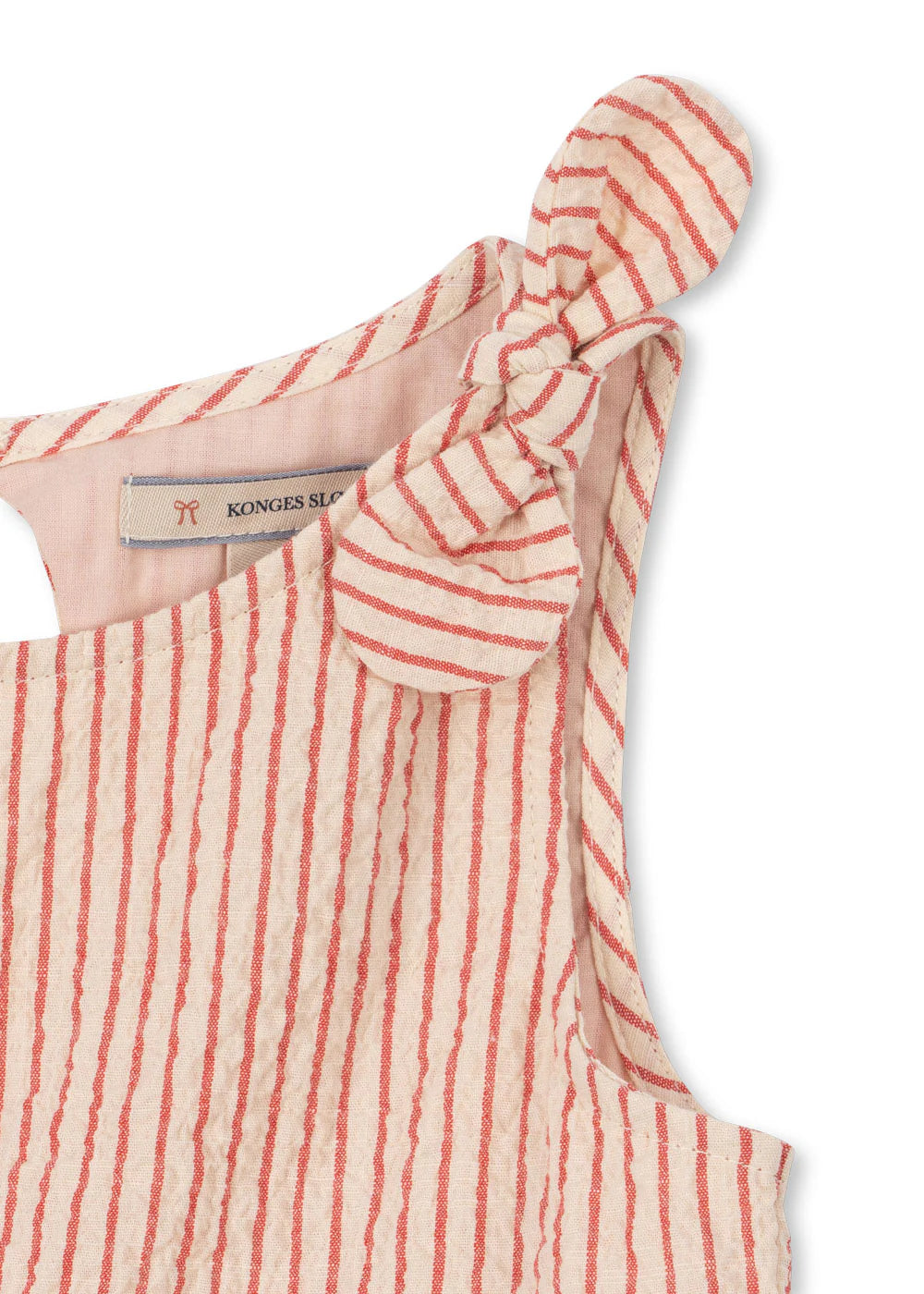 Konges Slojd - Ellie Kinder Kleid gestreift mit Kirsche