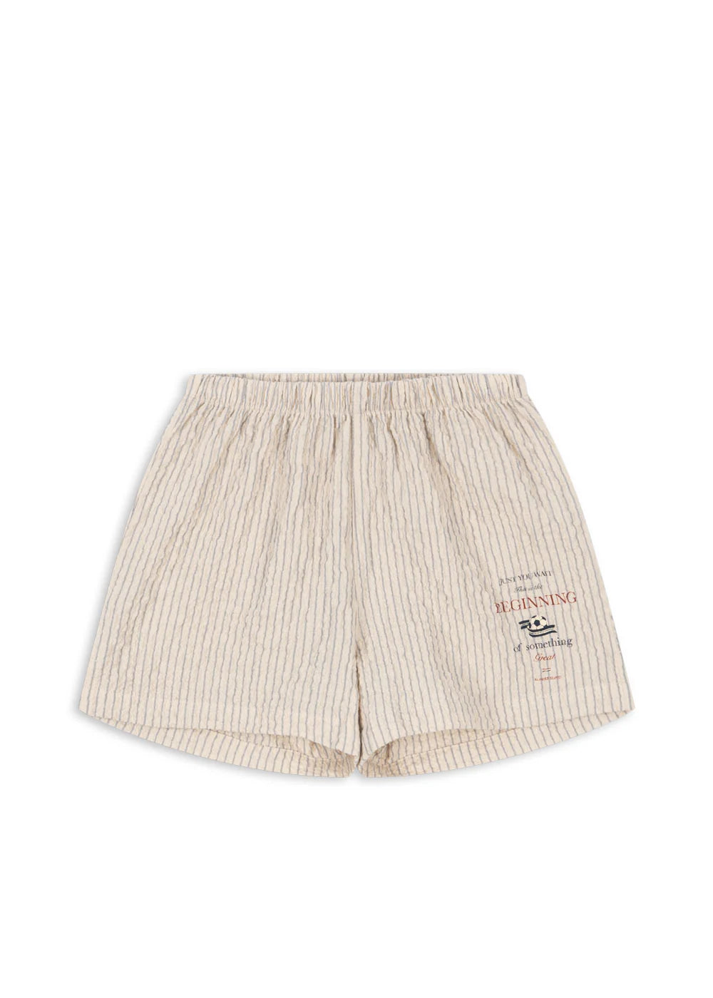 Konges -Slojd - Elliot kurze Shorts aus 100 % Biobaumwolle in gestreift