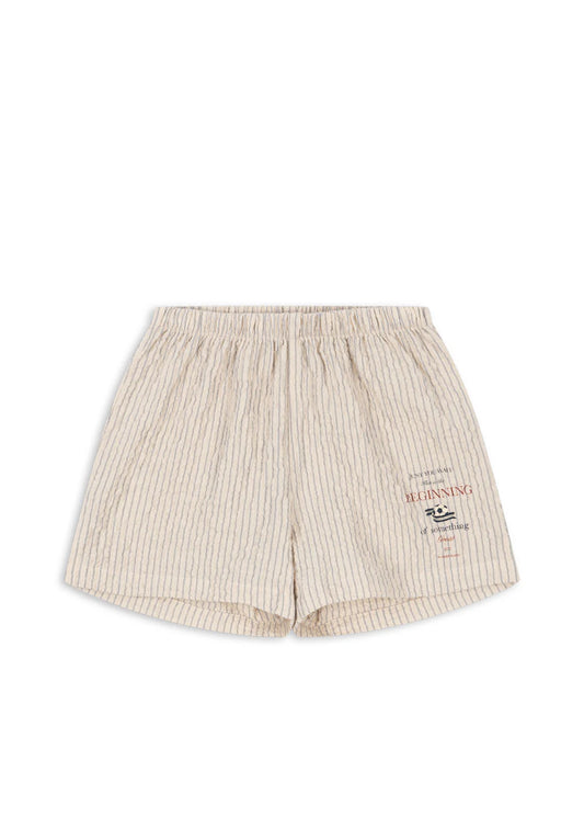 Konges -Slojd - Elliot kurze Shorts aus 100 % Biobaumwolle in gestreift