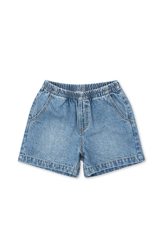 Konges Sløjd- Magot Denim Kinder Jeansshorts GOTS