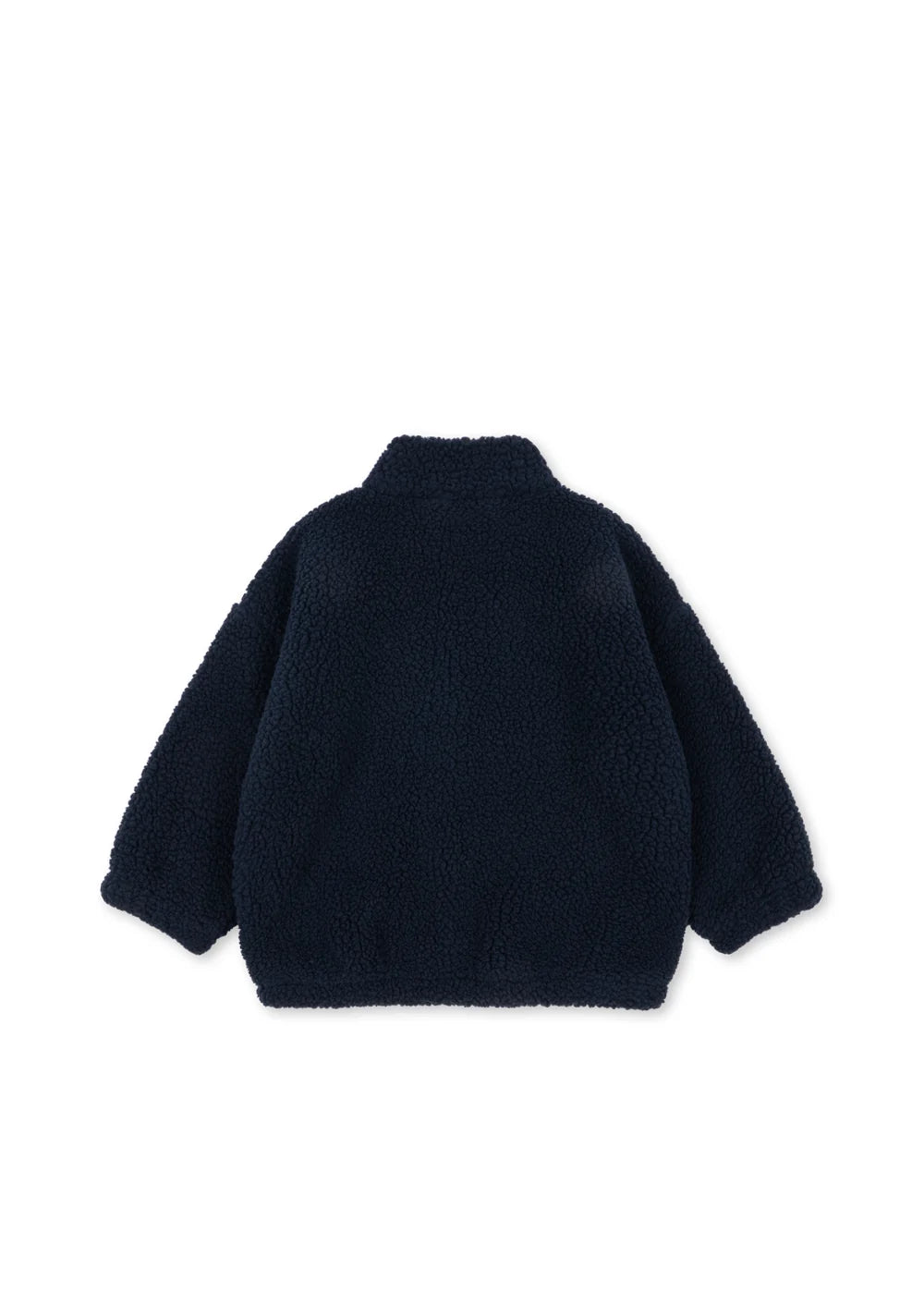 Konges Slojd - Jody Kinder Teddy Fleece Jacke in Navyblue