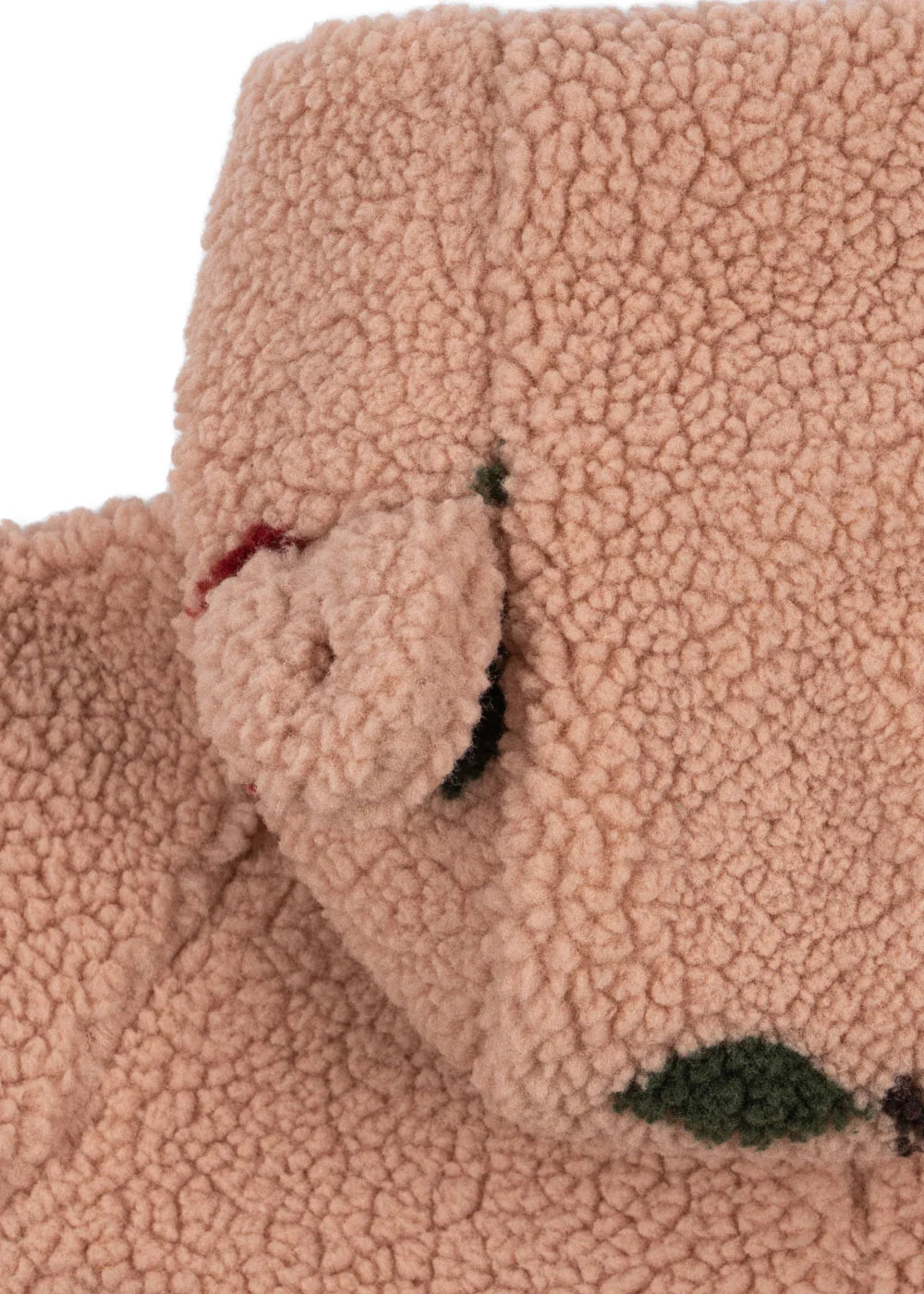 Konges Slojd - Jody Baby Teddy Overall in Rosa Mit Kirschen