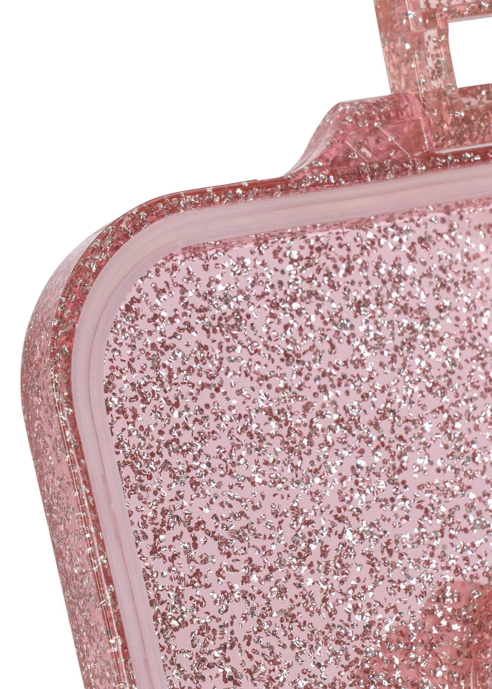Konges Slojd - Kinder Bento Lunchbox Glitzer in Rosa Rainbow
