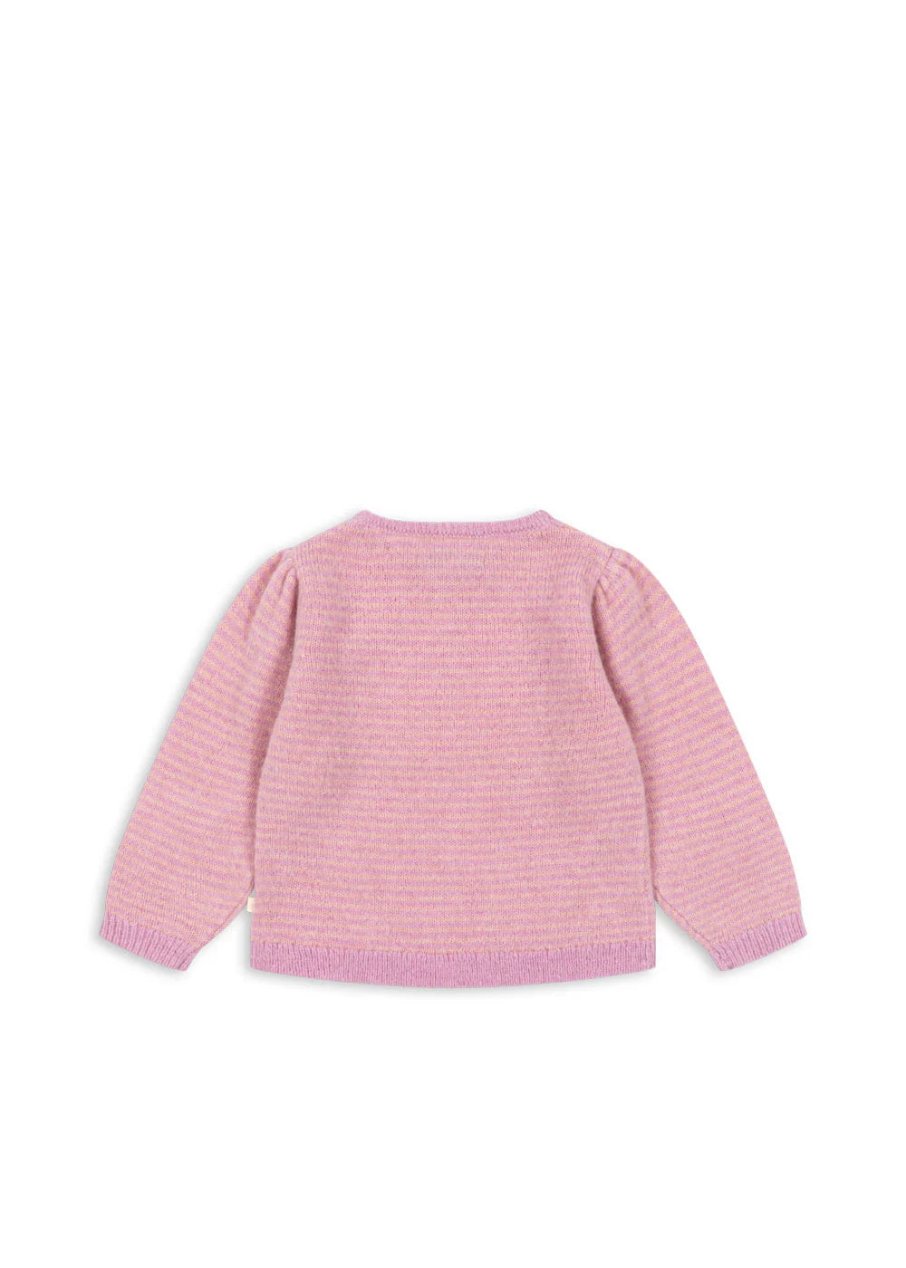 Konges Slojd - Berle Kinder Strick Pullover in Rosa / Flieder aus Wolle