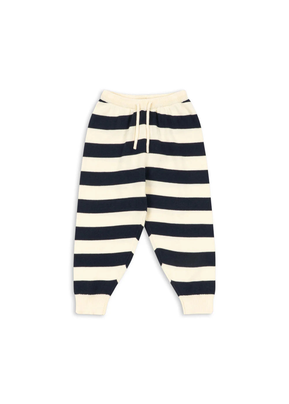 Konges Slojs - Manis Kinder Strickhose gestreift in blau