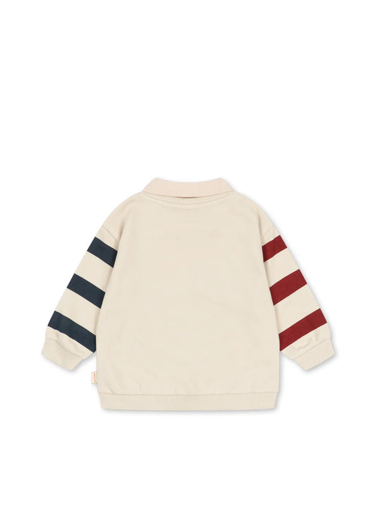 Konges Slojd -  Kinder Sweatshirt Amio mit Print Dackel in Beige