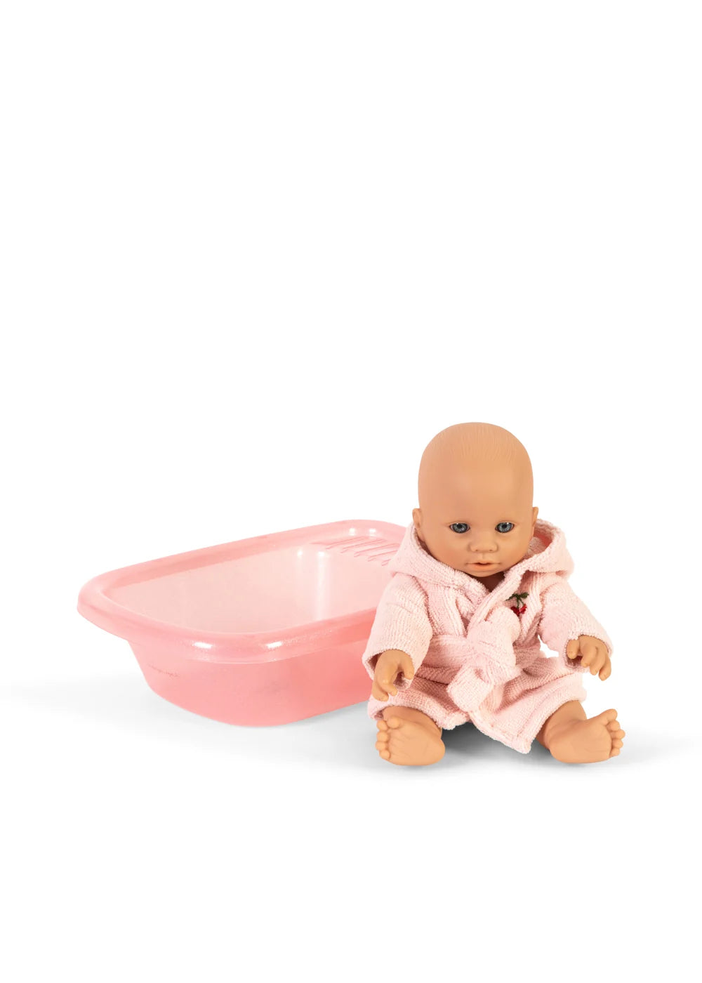Konges Slojd - Isola  Babypuppe inkl Badewann und Zubehör Glitzer