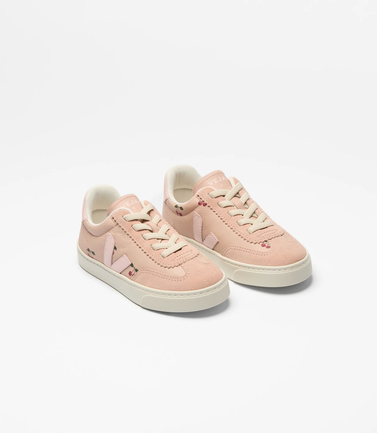 Konges Slojd - Veja x Konges Kinderschuh in Rosa mit Kirsche