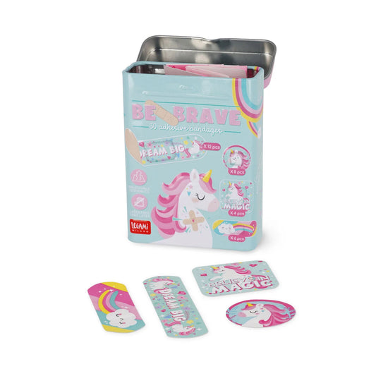 Legami - Pflaster Box Einhorn Metalldose