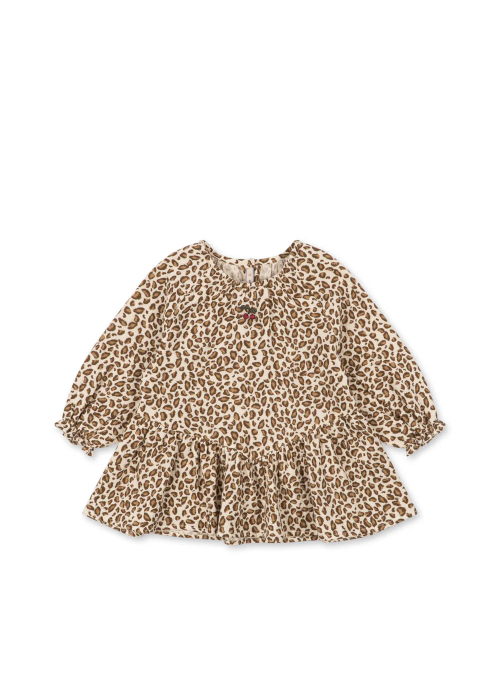 Konges Sløjd - Coco Oberteil / Bluse aus 100 % Biobaumwolle in Leo mit Kirsche