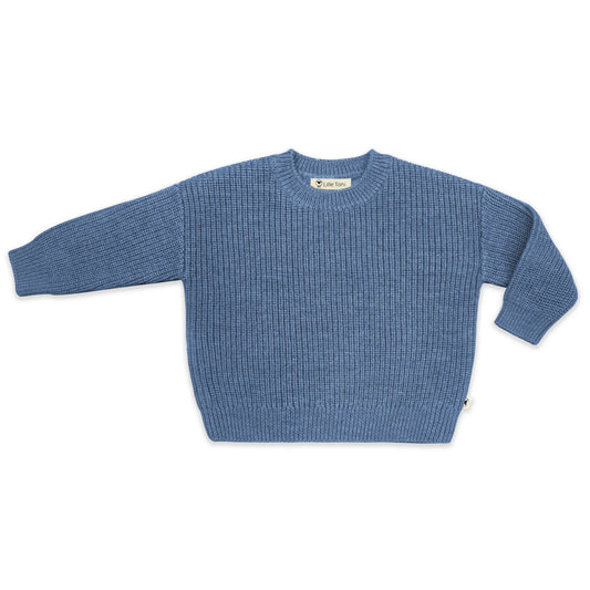 Lille Toni - Pullover Paul aus 100 % Merinowolle in Blue  New in AW25 (Kopie)