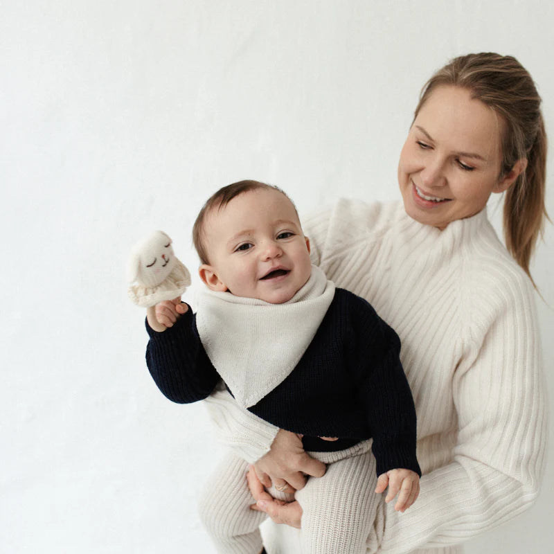 Lille Toni - Pullover Paul aus 100 % Merinowolle in Navy Blue 3-4