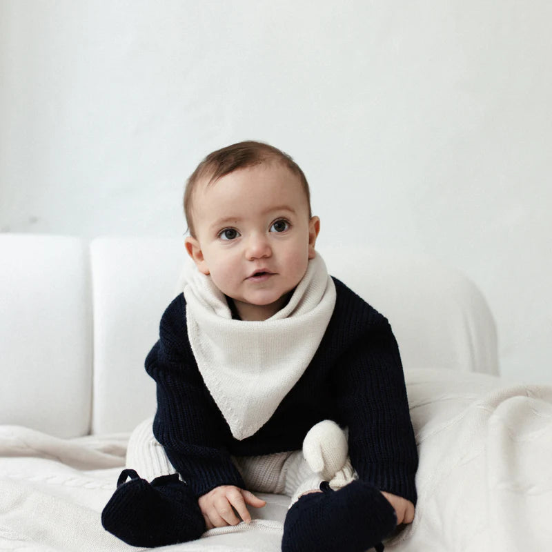 Lille Toni - Pullover Paul aus 100 % Merinowolle in Navy Blue 3-4