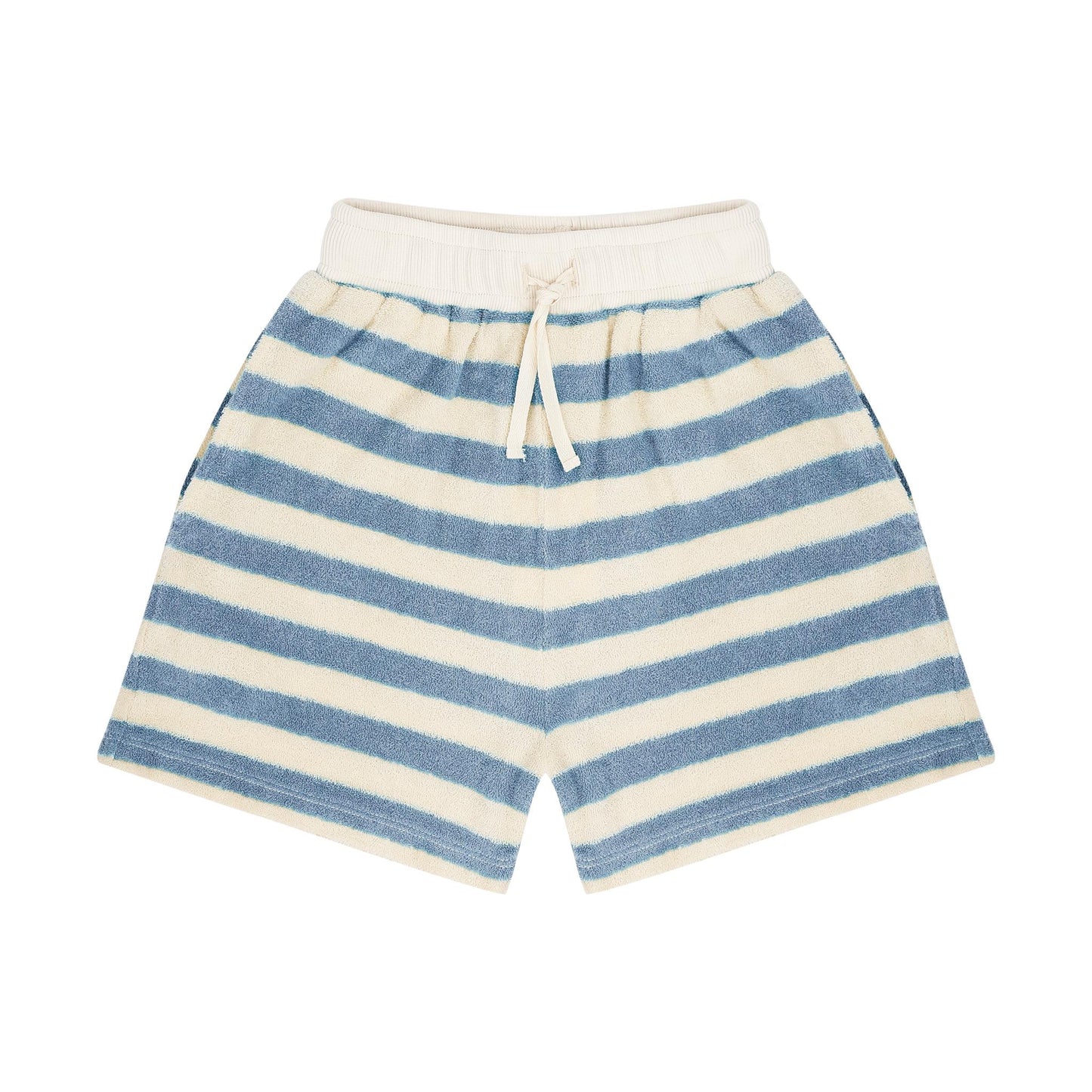 Jenest - Robin Shorts kurze Hose aus 100 % Frottee Baumwolle in gestreift