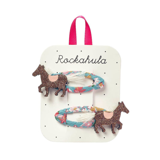 Rockahula - Pferde Haarspangen Glitzer 2er Set