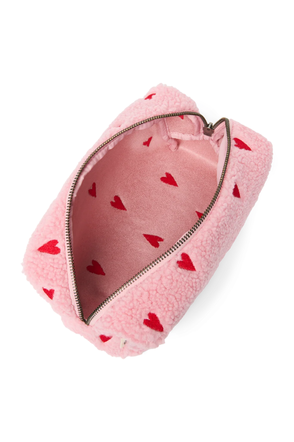 Studio Noos - Teddy Pink mit Herzen kleines Täschchen / Pouches