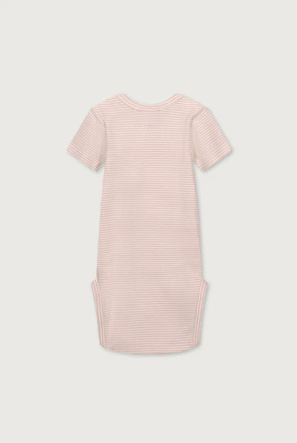 Gray Label Onesie Kurzarm Body GOTS zertifiziert in Faded Pink
