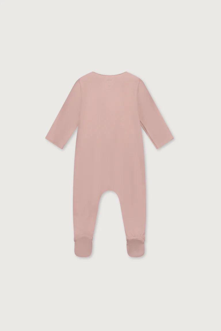 Gray Label -Strampler Overall in Faded Pink Einteiler 100 % Biobaumwolle Strampler