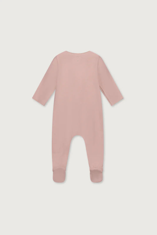 Gray Label -Strampler Overall in Faded Pink Einteiler 100 % Biobaumwolle Strampler