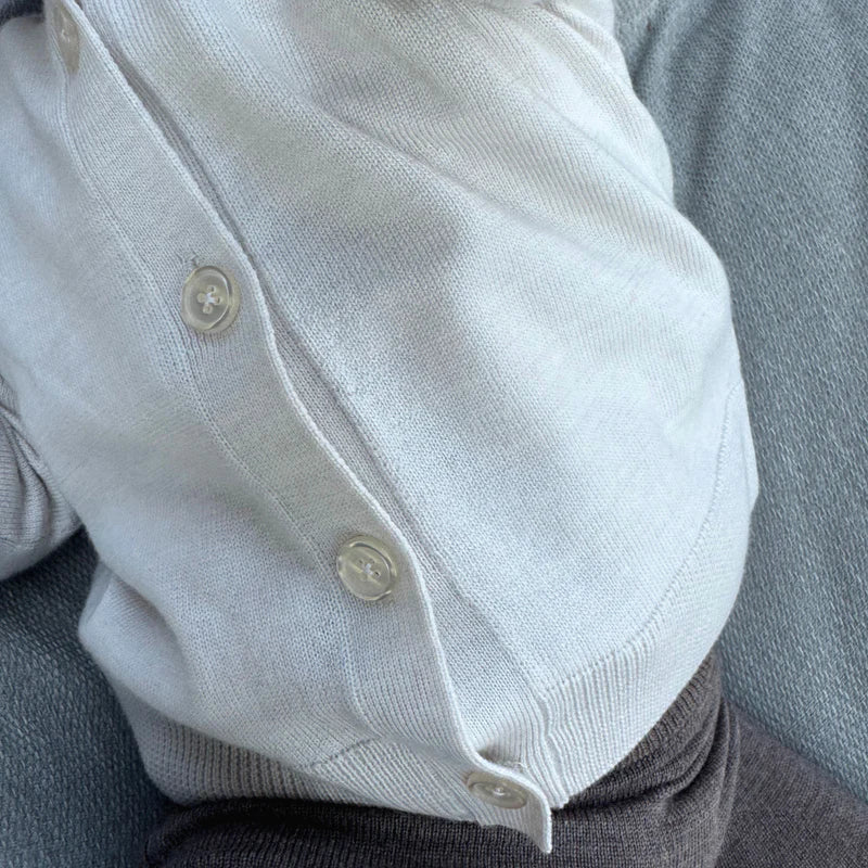 Lille Toni - Strickjacke Sofia aus 100 % Merino in Creme
