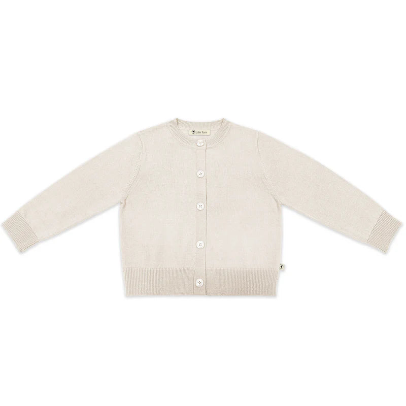 Lille Toni - Strickjacke Sofia aus 100 % Merino in Creme