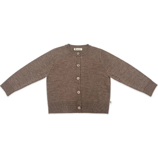 Lille Toni - Strickjacke Sofia aus 100 % Merino in Toffee