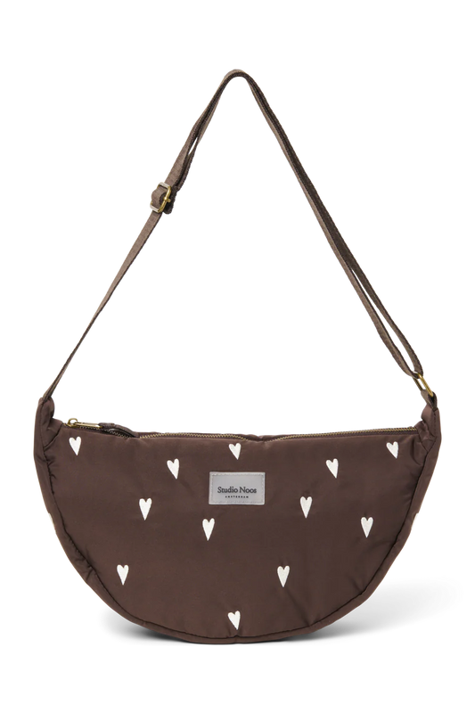 Studio Noos - Fanny Adult Brown Puffy mit Herzen