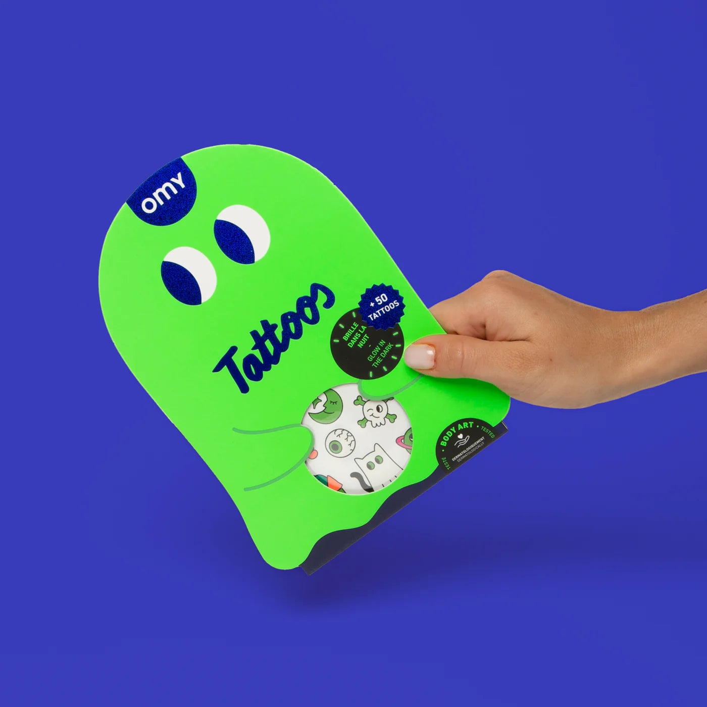 Omy - Nagelsticker 50 Stück Gespenster Boo