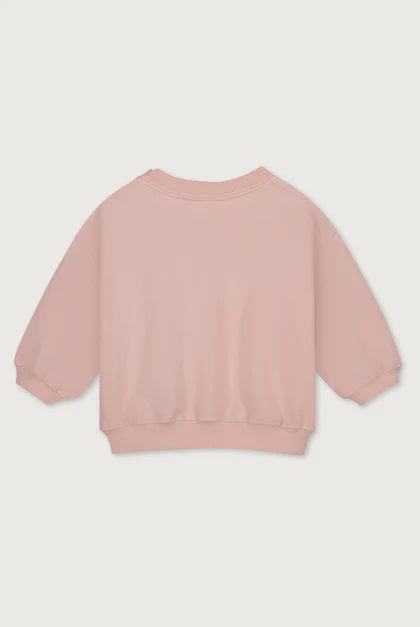 Gray Label Sweater - Baby Dropped Shoulder in Faded Pink