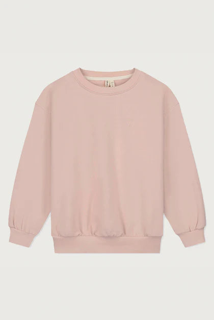 Gray Label -Dropped Shoulder Sweatshirt aus 100 % Biobaumwolle in Faded Pink