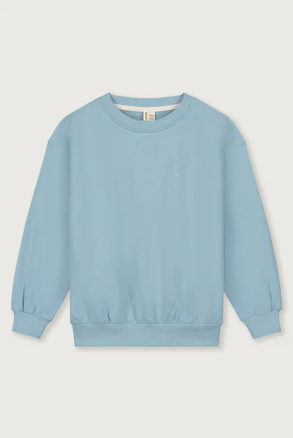 Gray Label -Dropped Shoulder Sweatshirt aus 100 % Biobaumwolle in Sky