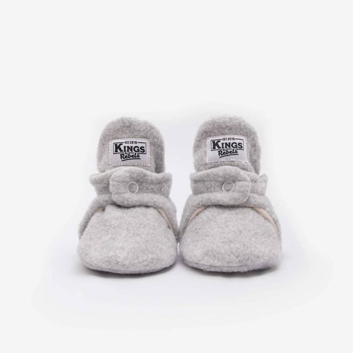 Kings & Rebels - Babybooties in Teddy Grau – Limited Edition