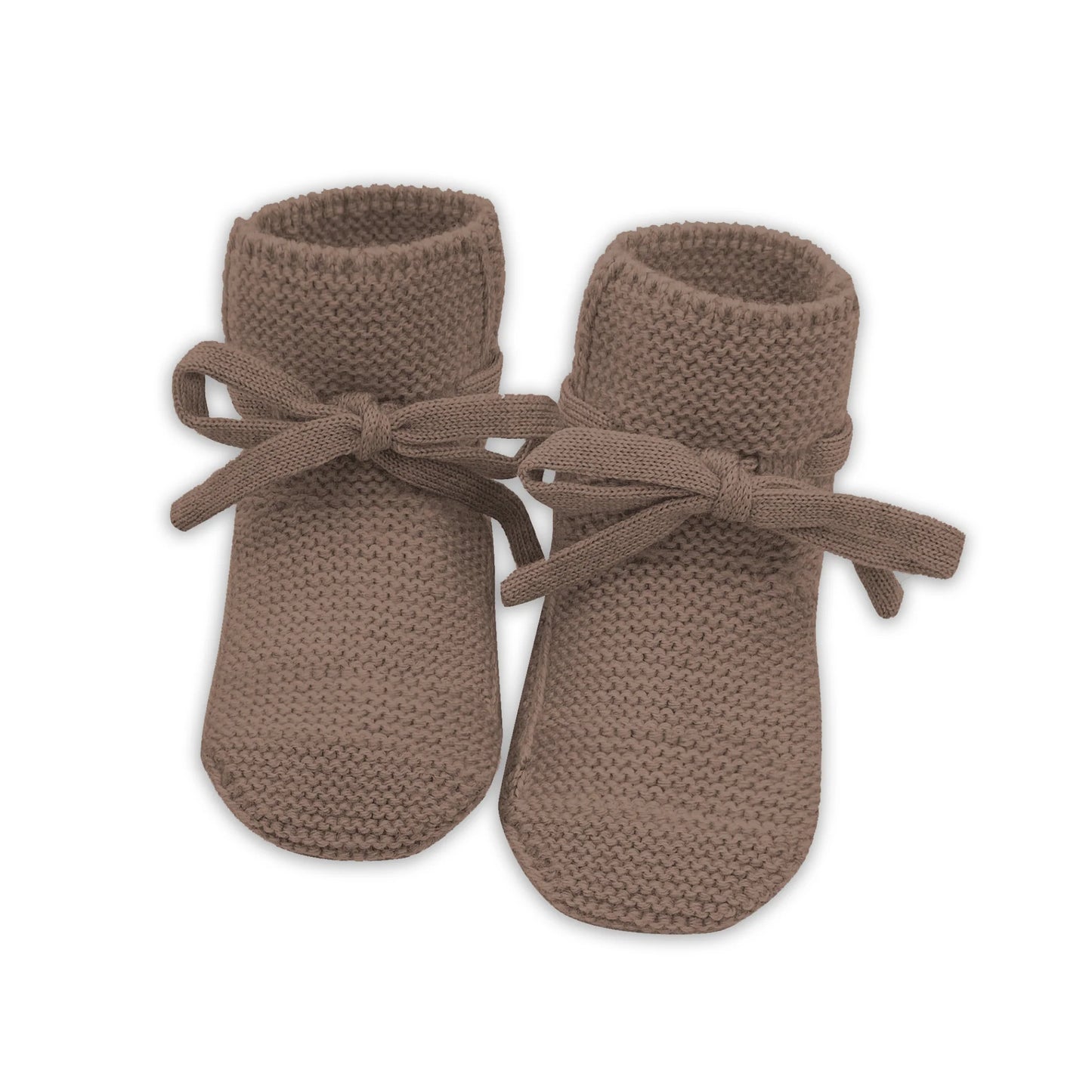 Lille Toni -  Strickbooties aus 100 % Merinowolle in Toffee NEW IN