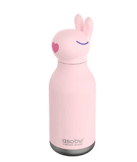 Asobu - Bestie isolierte Trinkflasche Bunny