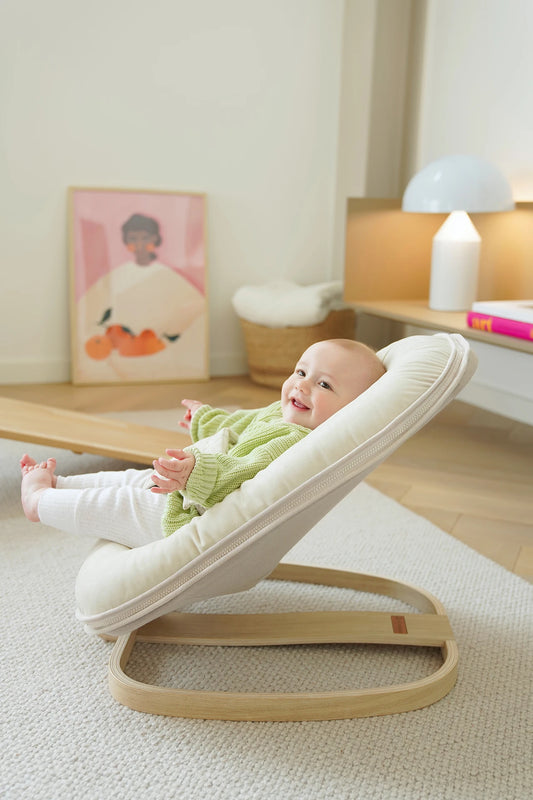 Naolima - Wave Babywippe + Schlafnest in Beige