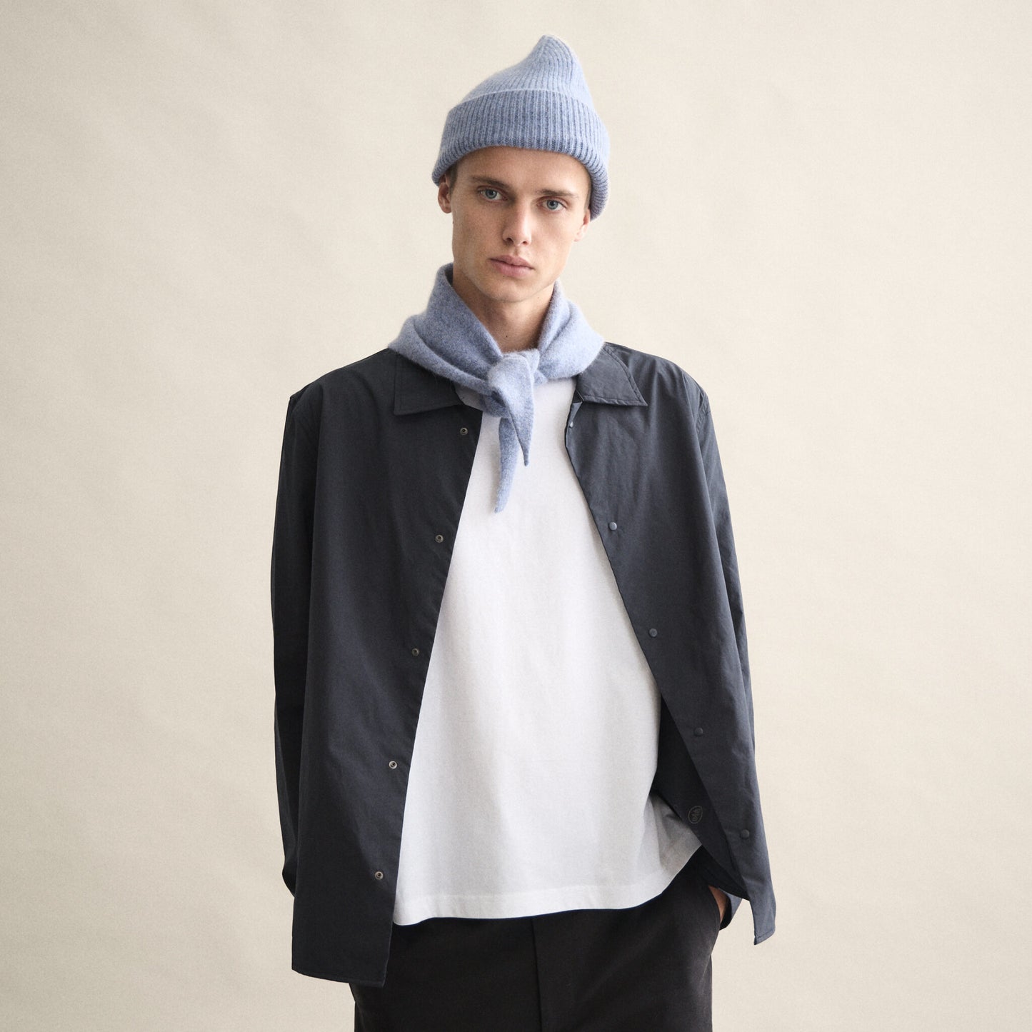 Le Bonnet Beanie - Mütze in Washed Blue NEW IN FW26