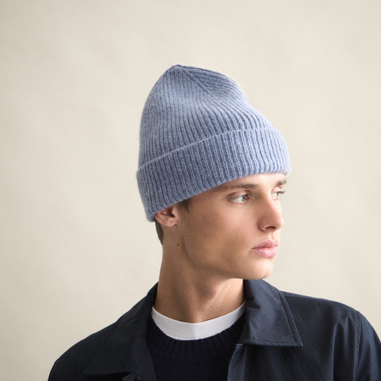 Le Bonnet Beanie - Mütze in Washed Blue NEW IN FW26