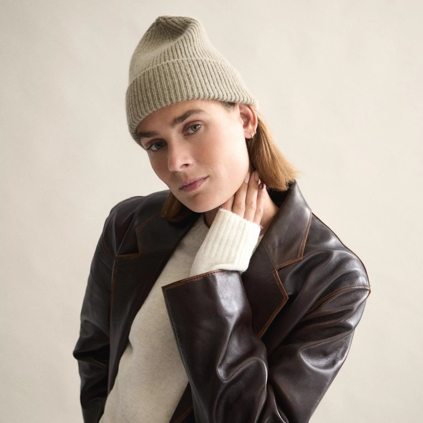 Le Bonnet Beanie - Mütze in Clay