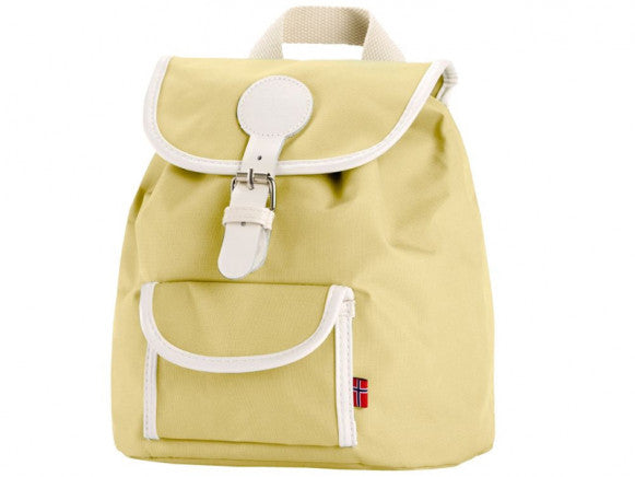 Blafre Retro Kinderrucksack 3-5  Jahre 8,5 L Füllmenge in Gelb NEU