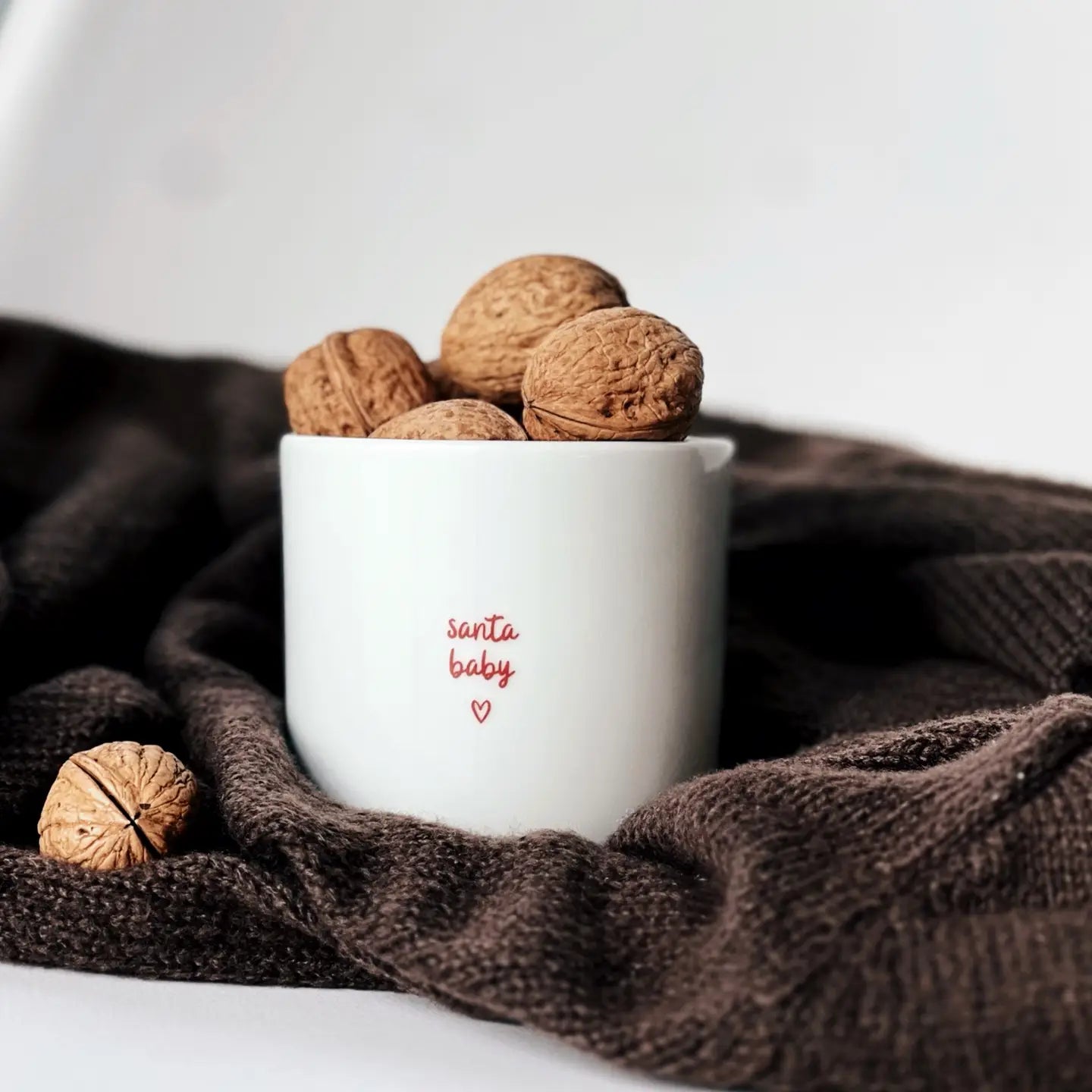 Goldscherben - Becher X-MAS     Santa Baby