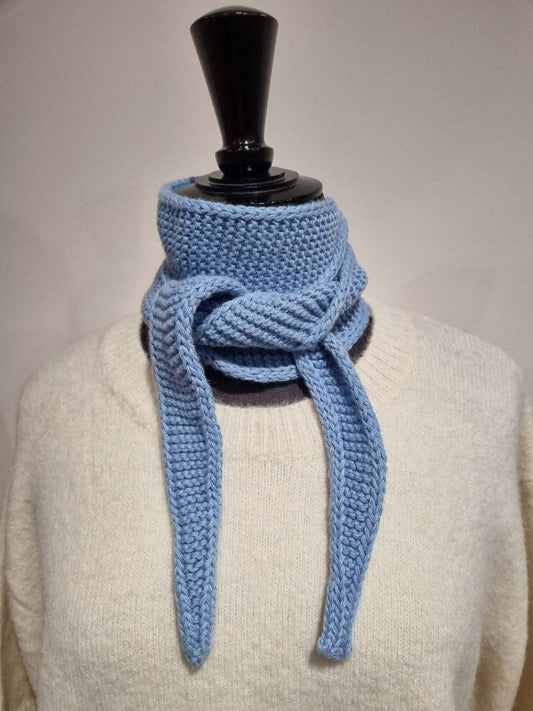 Calie Paris - kleiner Sophie Schal in Himmelblau