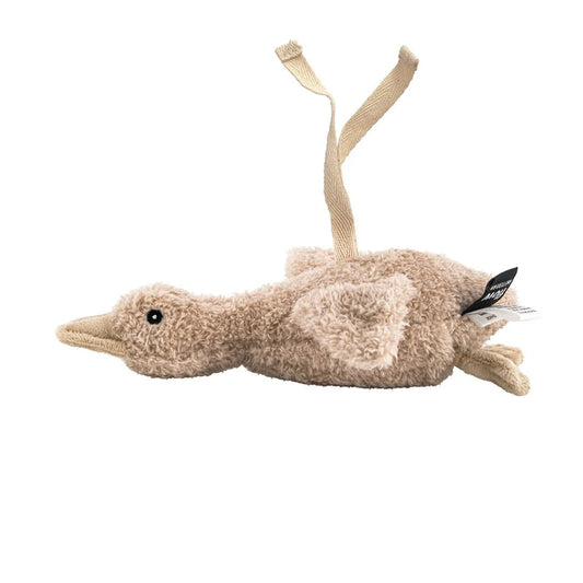 Flow Amsterdam - LIVA Gans Kuscheltier und Einschlafhilfe inkl. Soundbox in Oat