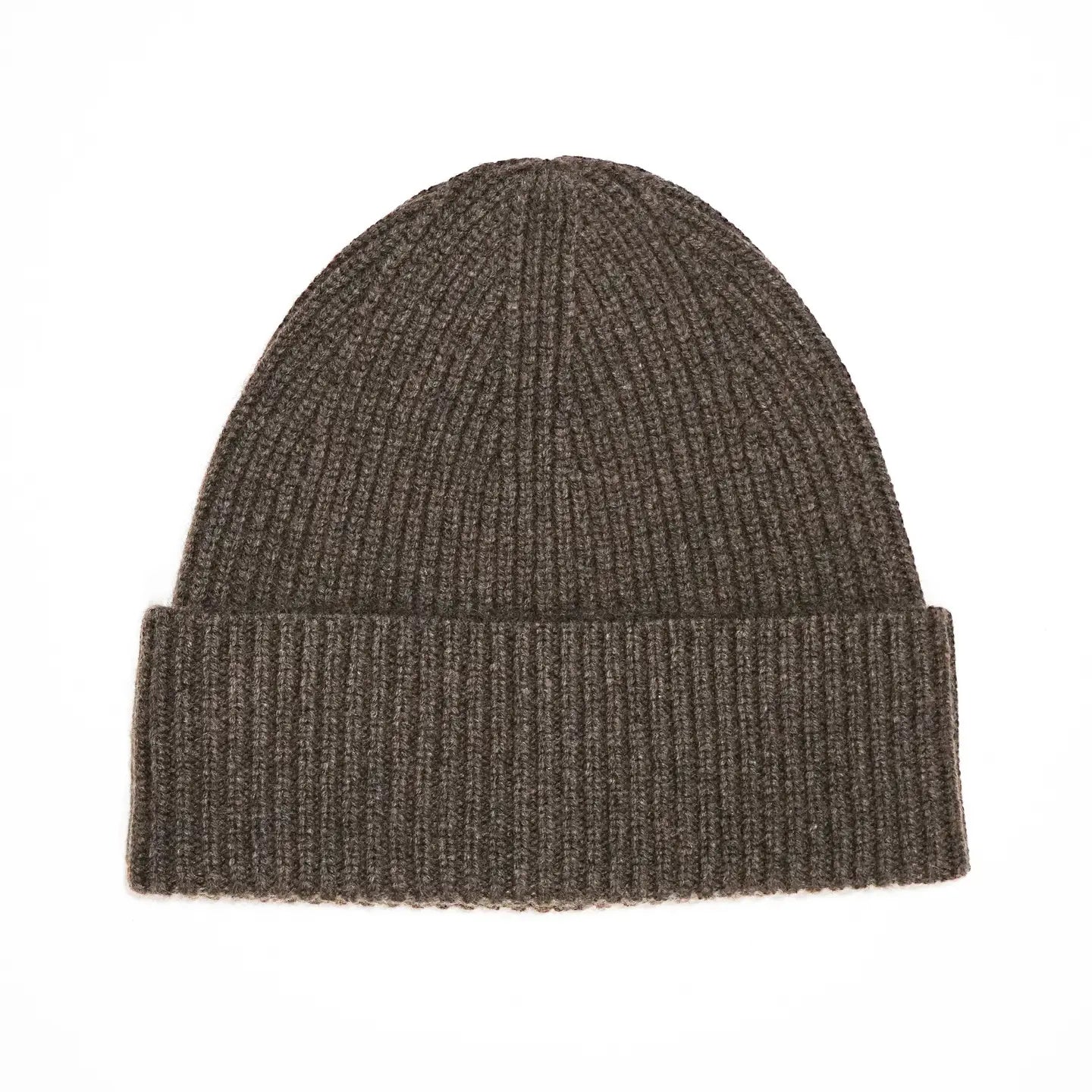 Stadtkinder - Kaschmir Beanie in Dark Brown Size 100 % Kaschmir
