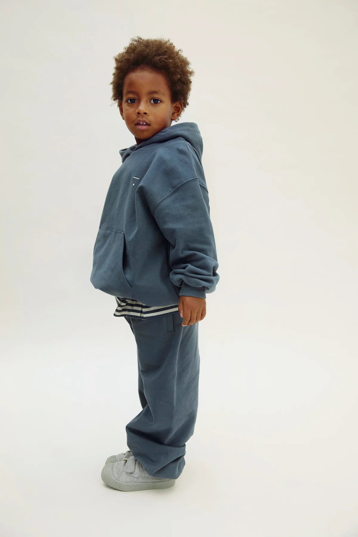 Gray Label -Sweatpants in Blugrey 100 % Biobaumwolle