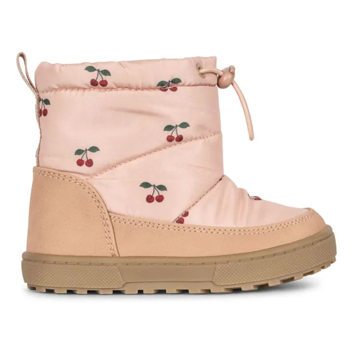 Konges Sløjd - Storma Winterstiefel Kalamatra in Rosa mit Kirschen