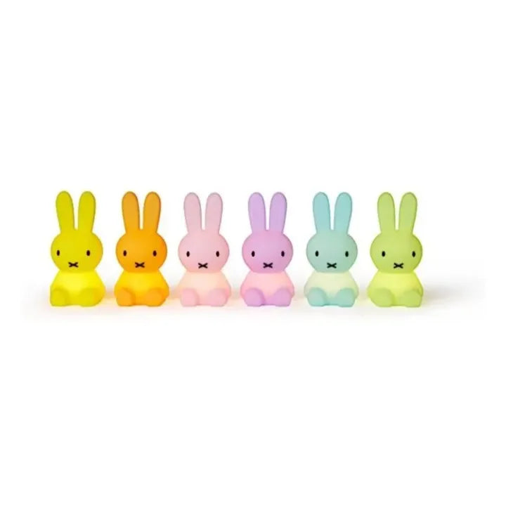 Mr Maria - Bundle Mini Miffy Lampe in Limitierter Auflage nachtlich Colourful Kollektion