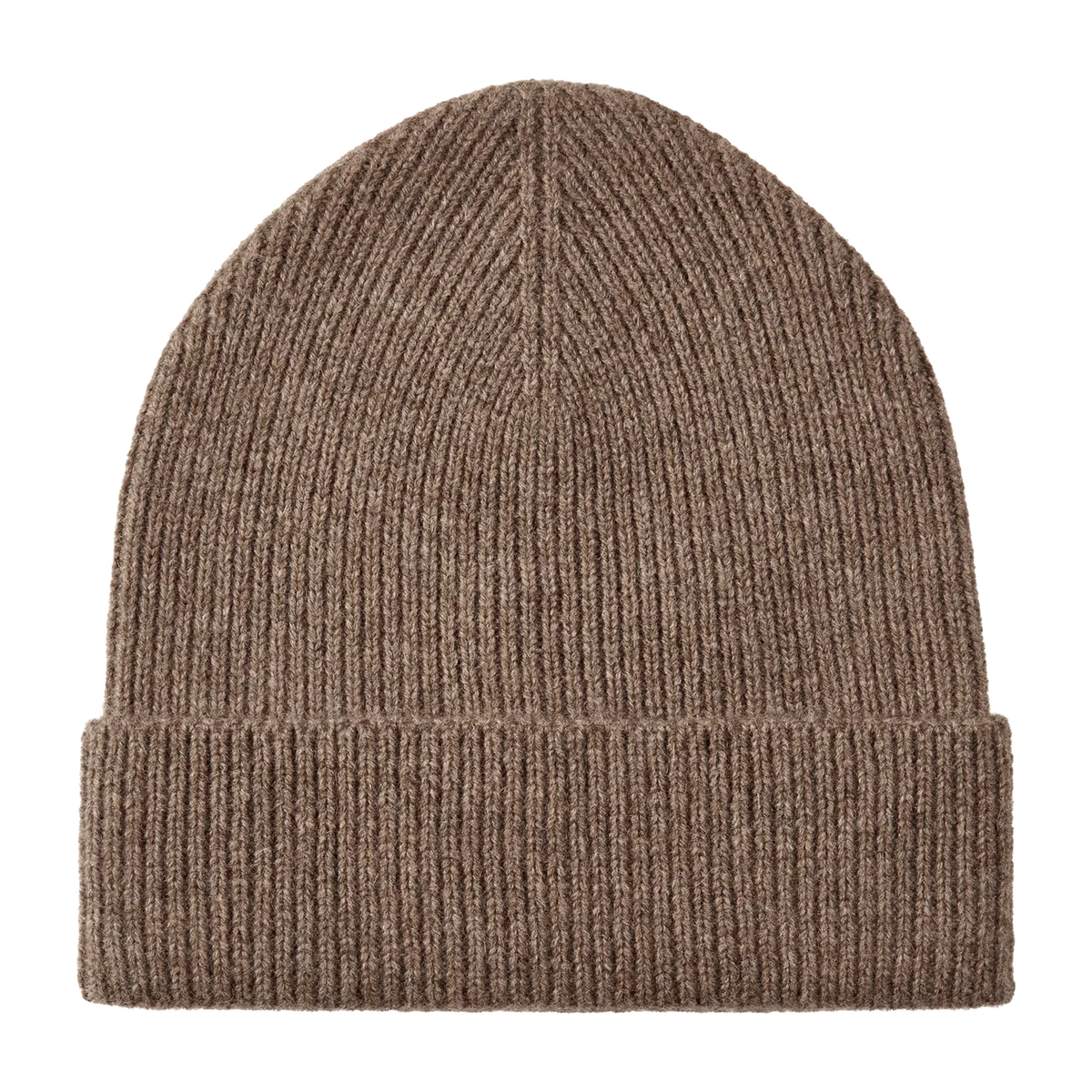 Papalobster - Karli Beanie aus 100 % Kaschmir in Schoko Melange mitwachsend